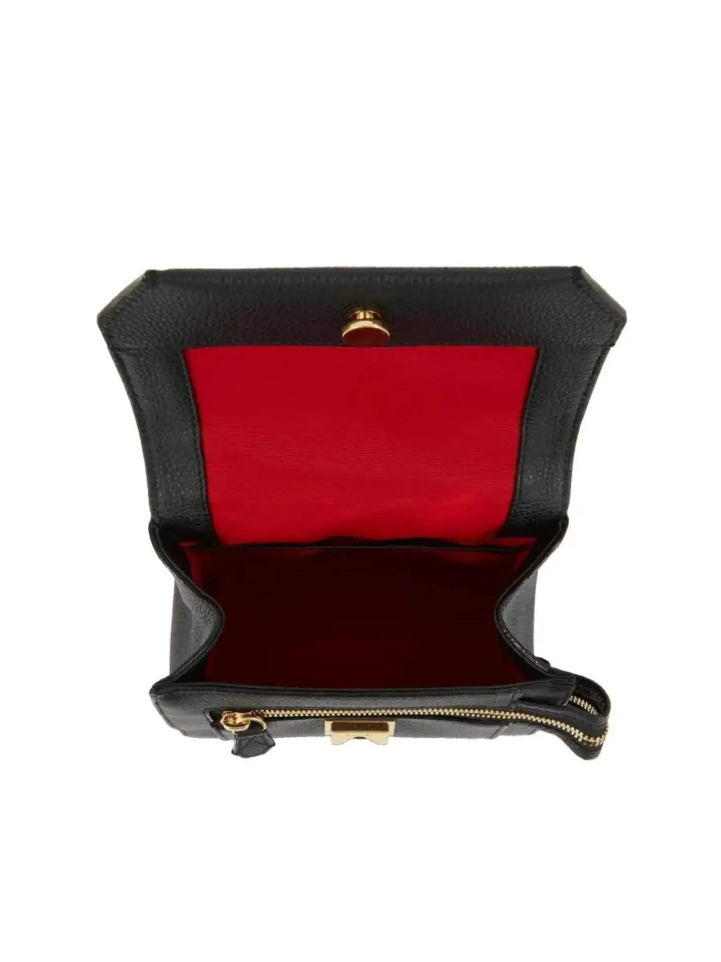 Sac bandoulière 'Sac Rabat S Lancel Ninon Noir/doré' Lancel en noir