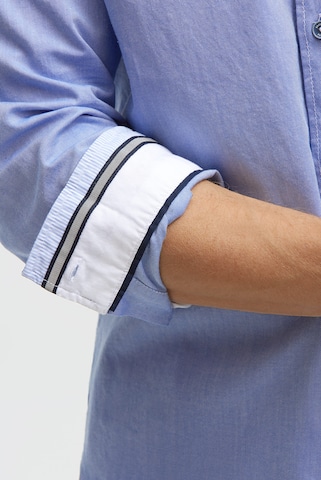 Gaastra Regular fit Button Up Shirt in Blue