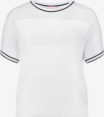 Pull-over Betty Barclay en blanc : devant