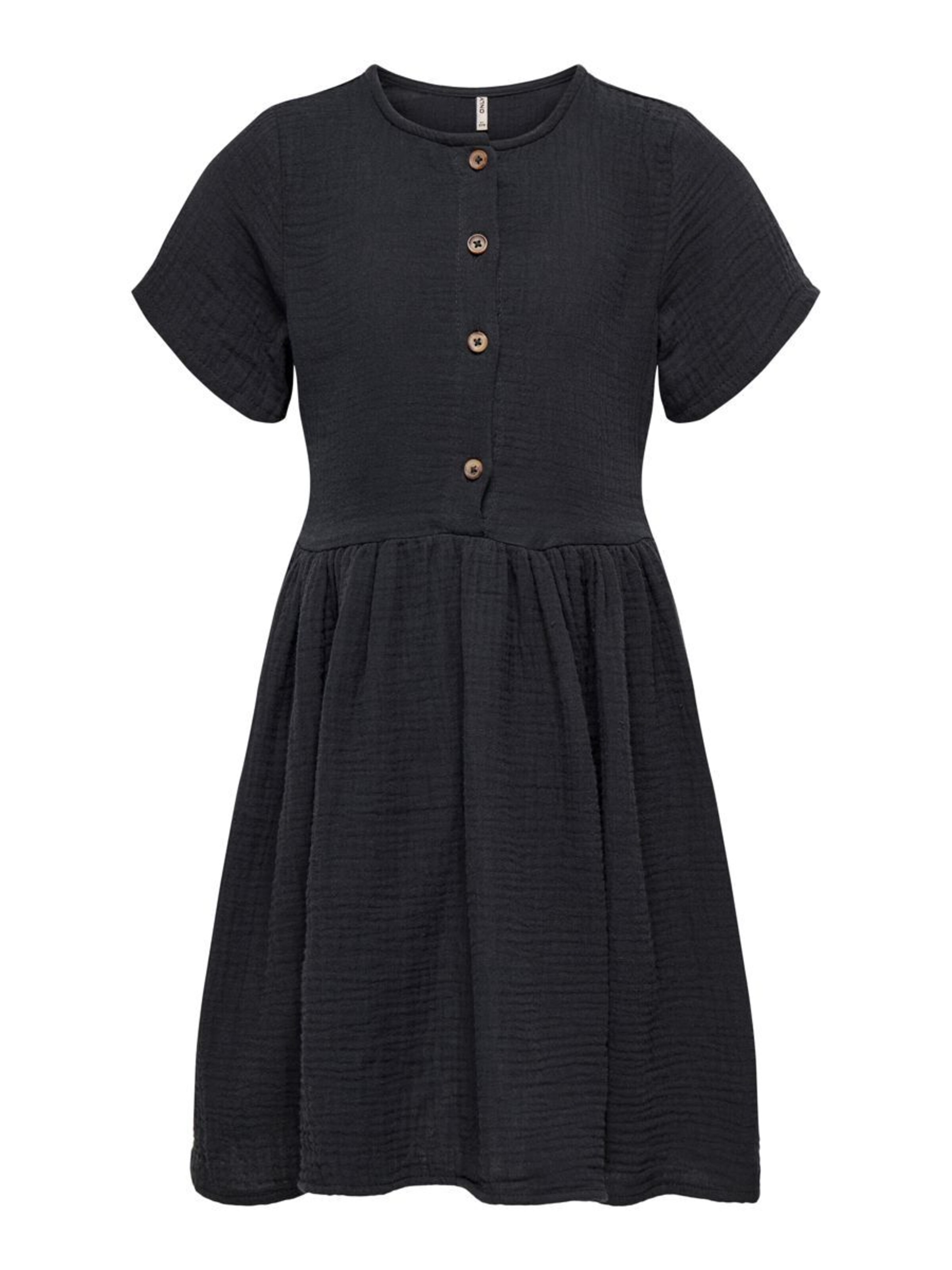 ONLY GIRLS Kleid in Schwarz: Vorderseite