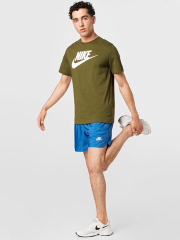 Nike Sportswear Regular Broek in Blauw