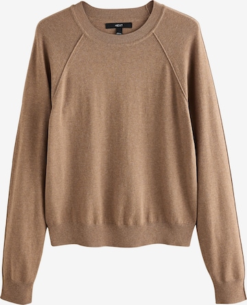 Pull-over Next en beige : devant