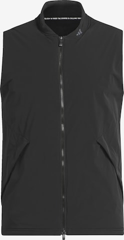 ADIDAS PERFORMANCE Sportbodywarmer in Zwart: voorkant