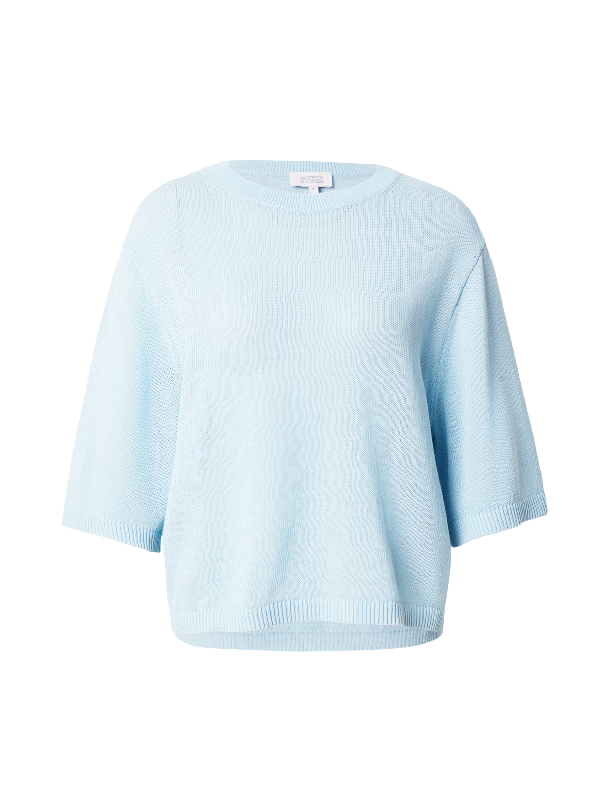& Other Stories Pullover in Blau: Vorderseite