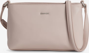 Calvin Klein Crossbody Bag 'Must' in Grey: front