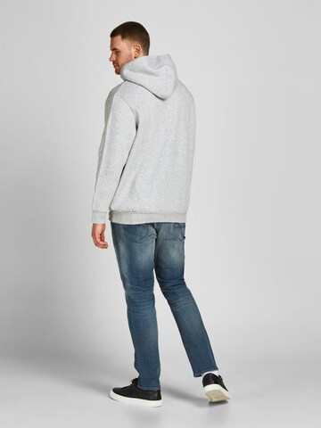 Jack & Jones Plus Sweatshirt 'Ecorp' in Grau