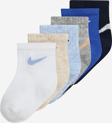 Chaussettes 'SWOOSHFETTI' Nike Sportswear en beige : devant