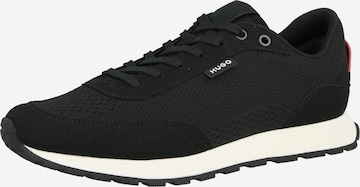 HUGO Ниски маратонки 'Icelin' в черно: отпред
