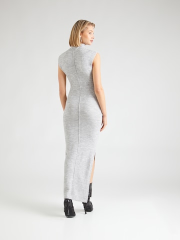 TOPSHOP Úpletové šaty – šedá