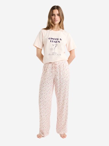 ETAM Pyjamahose 'Maryna' in Pink