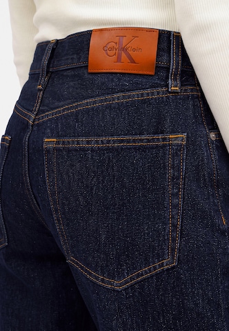 Wide leg Jeans di Calvin Klein Jeans in blu: dietro