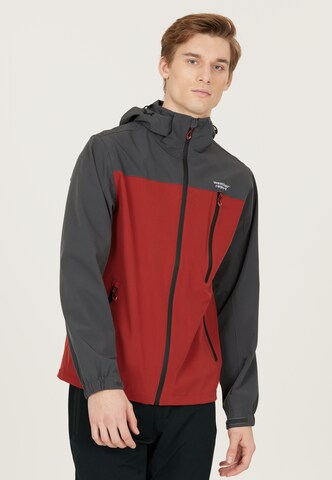 Weather Report Outdoor jacket 'DELTON' in Red: front