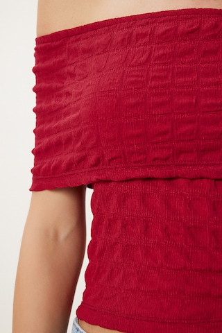 Chemisier Happiness İstanbul en rouge