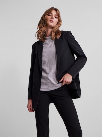 Blazer 'PCBOZZY' PIECES en noir : devant