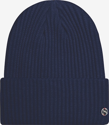 SAMAYA Beanie 'Bailie' in Blue: front