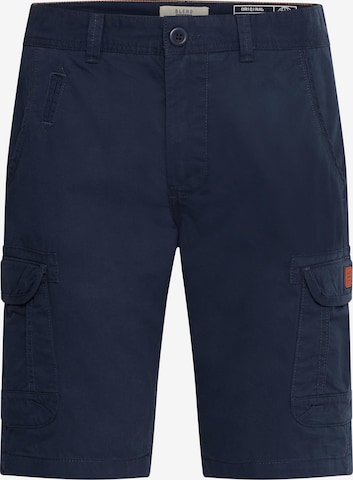 Pantalon cargo 'Crixus' BLEND en bleu : devant