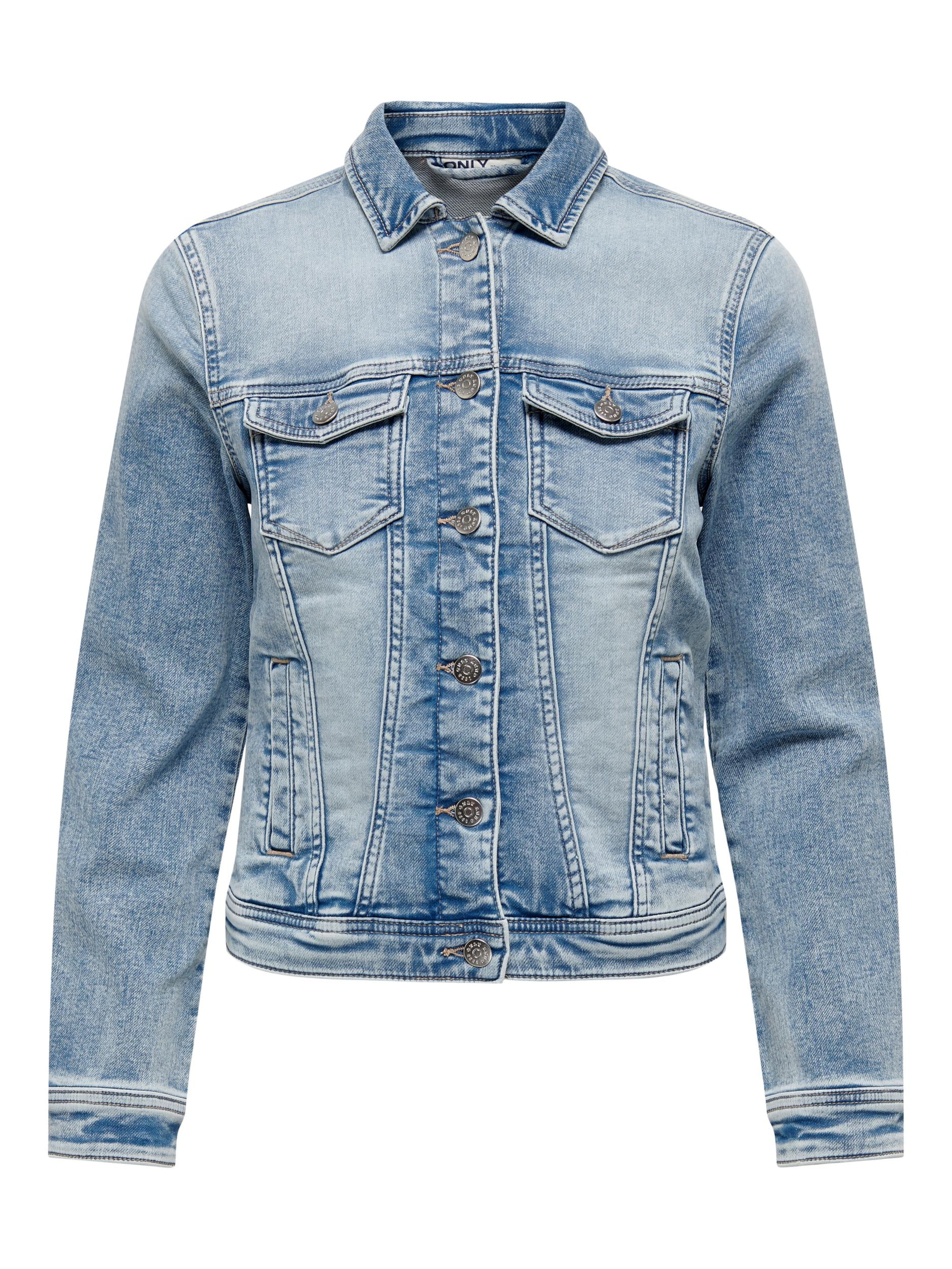 ONLY Преходно яке 'Tia' в синьо: отпред