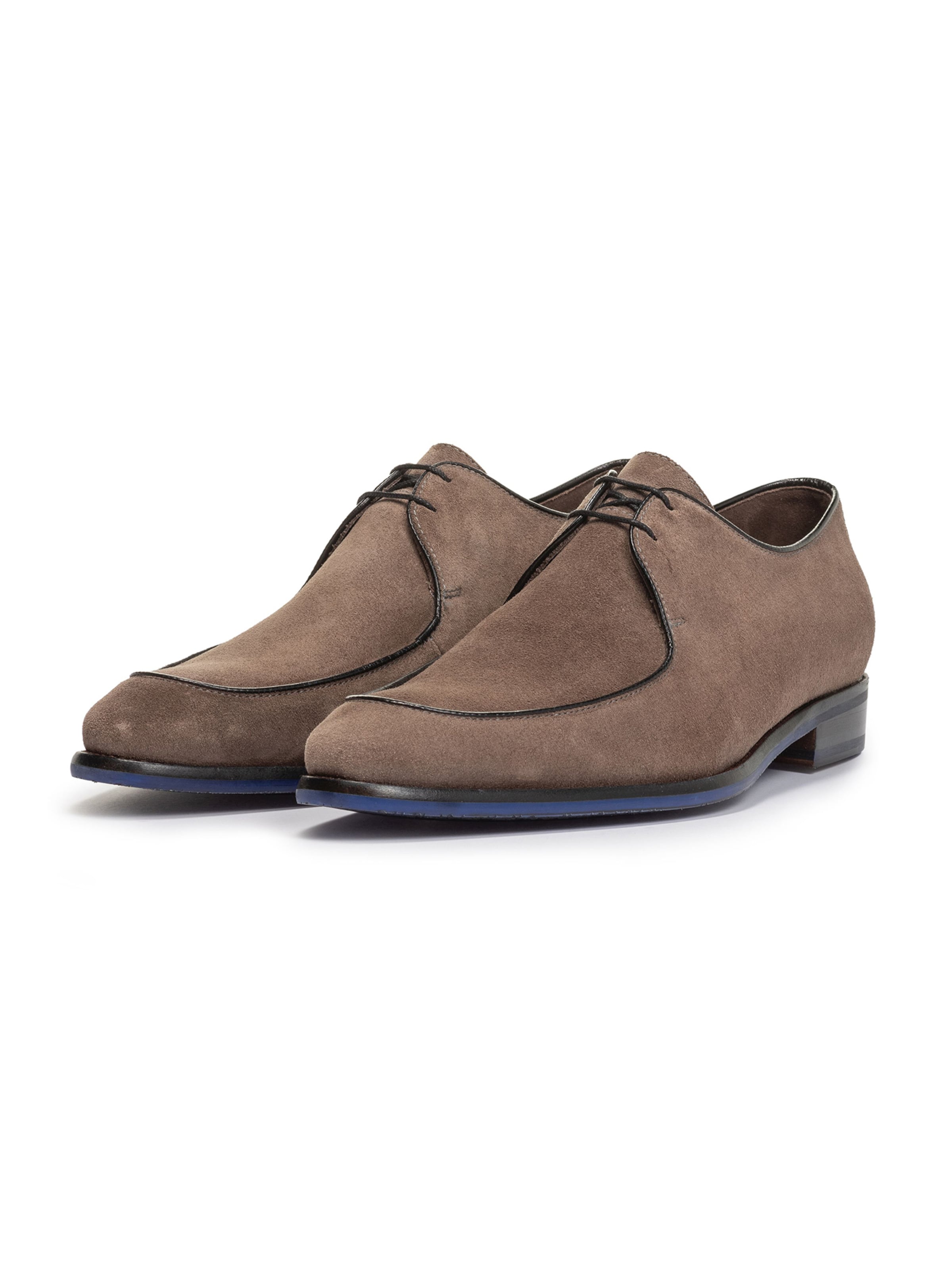 Floris van Bommel Lace-Up Shoes 'De Stapper 54' in Grey
