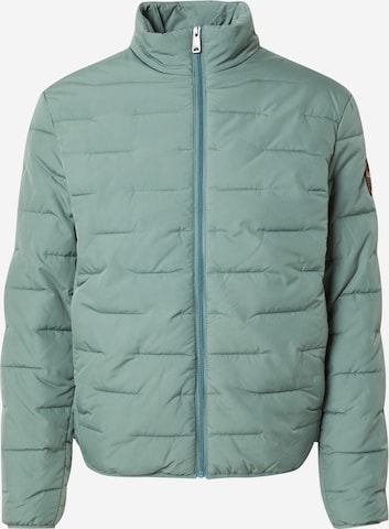 zaļš NAPAPIJRI Starpsezonu jaka 'AIRE': no priekšpuses