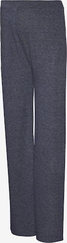 MAMALICIOUS Wide leg Leggings 'CARINE' in Blue: front