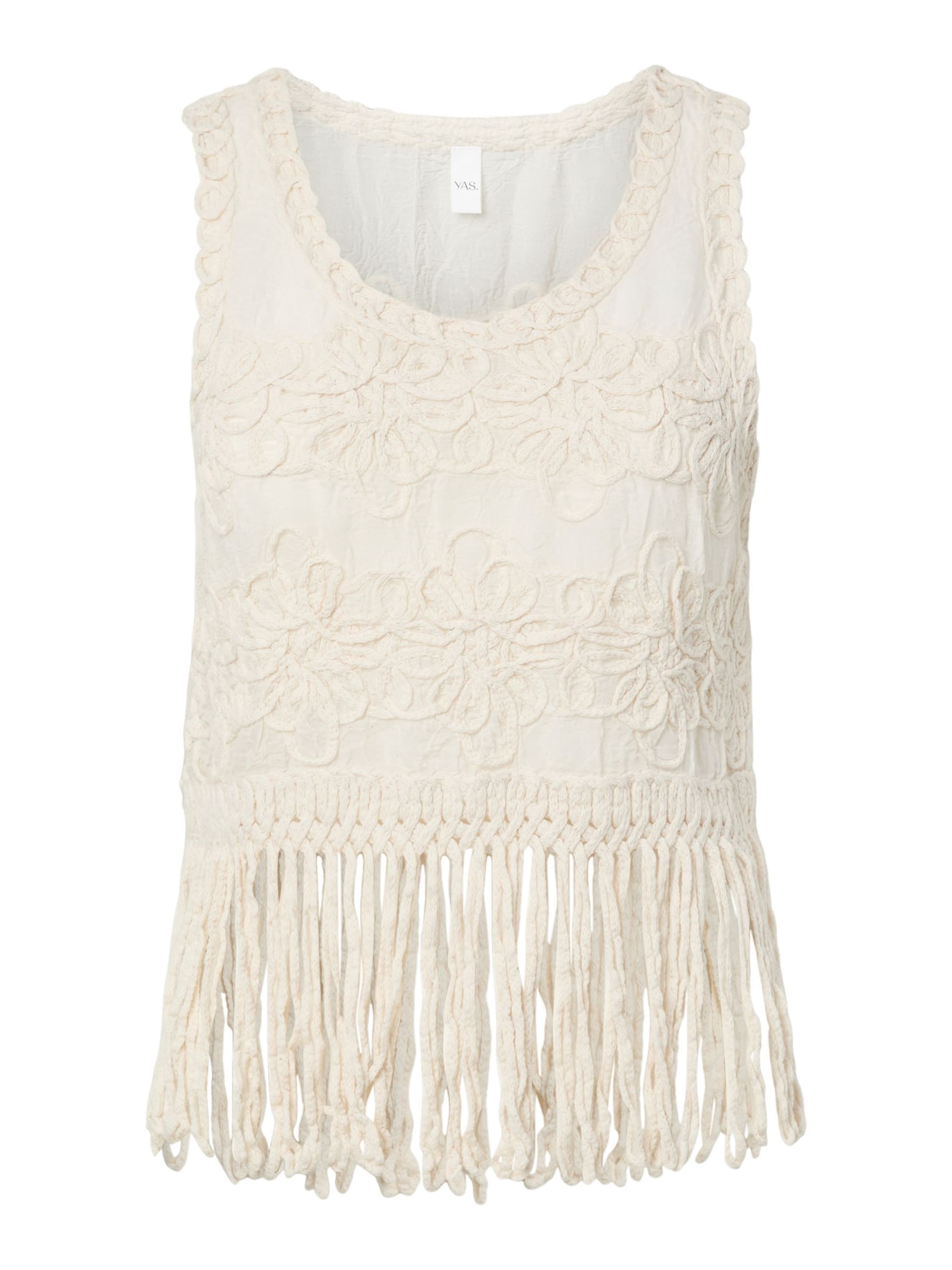 Maglietta intima di YAS in beige: frontale