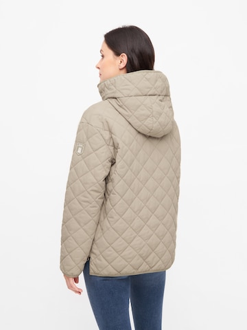 Derbe Between-Season Jacket 'Quiltby Short' in Beige