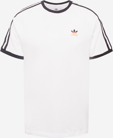 T-Shirt '3-Stripes' ADIDAS ORIGINALS en blanc : devant