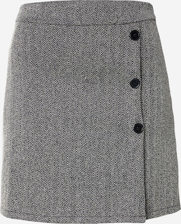 ABOUT YOUSuknja 'Floria' - siva boja: prednji dio