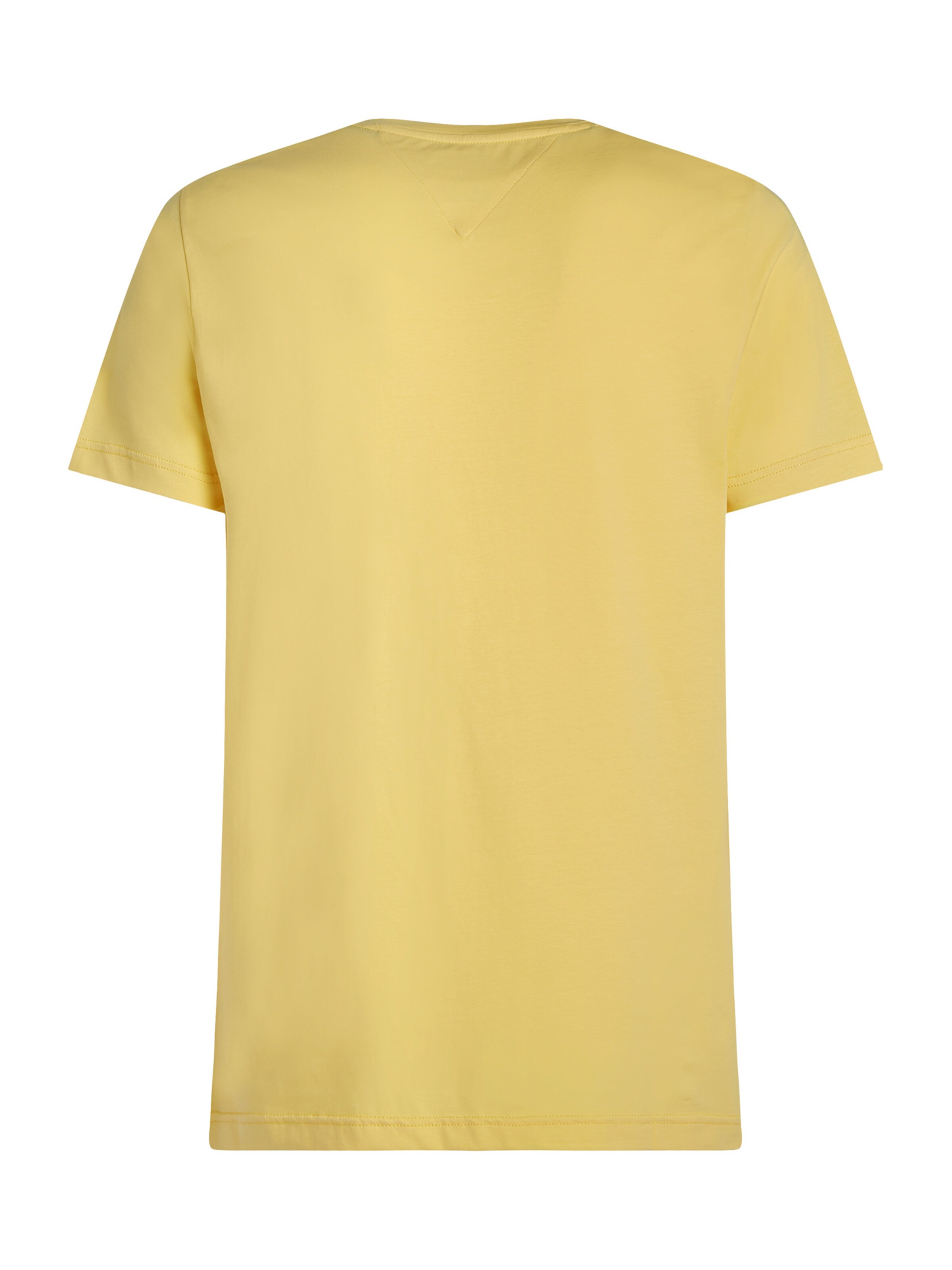 TOMMY HILFIGER Slim fit Koszulka w kolorze żółty