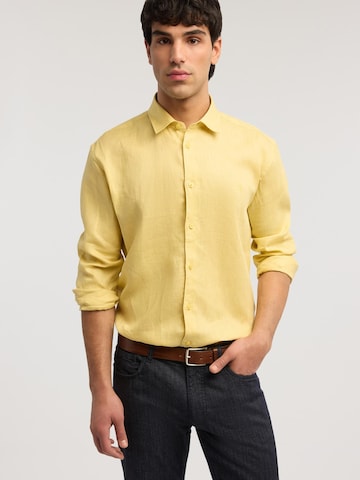 Coupe regular Chemise Trussardi en jaune