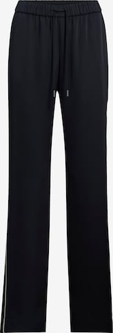 Calvin Klein Wide Leg Housut värissä musta: etupuoli