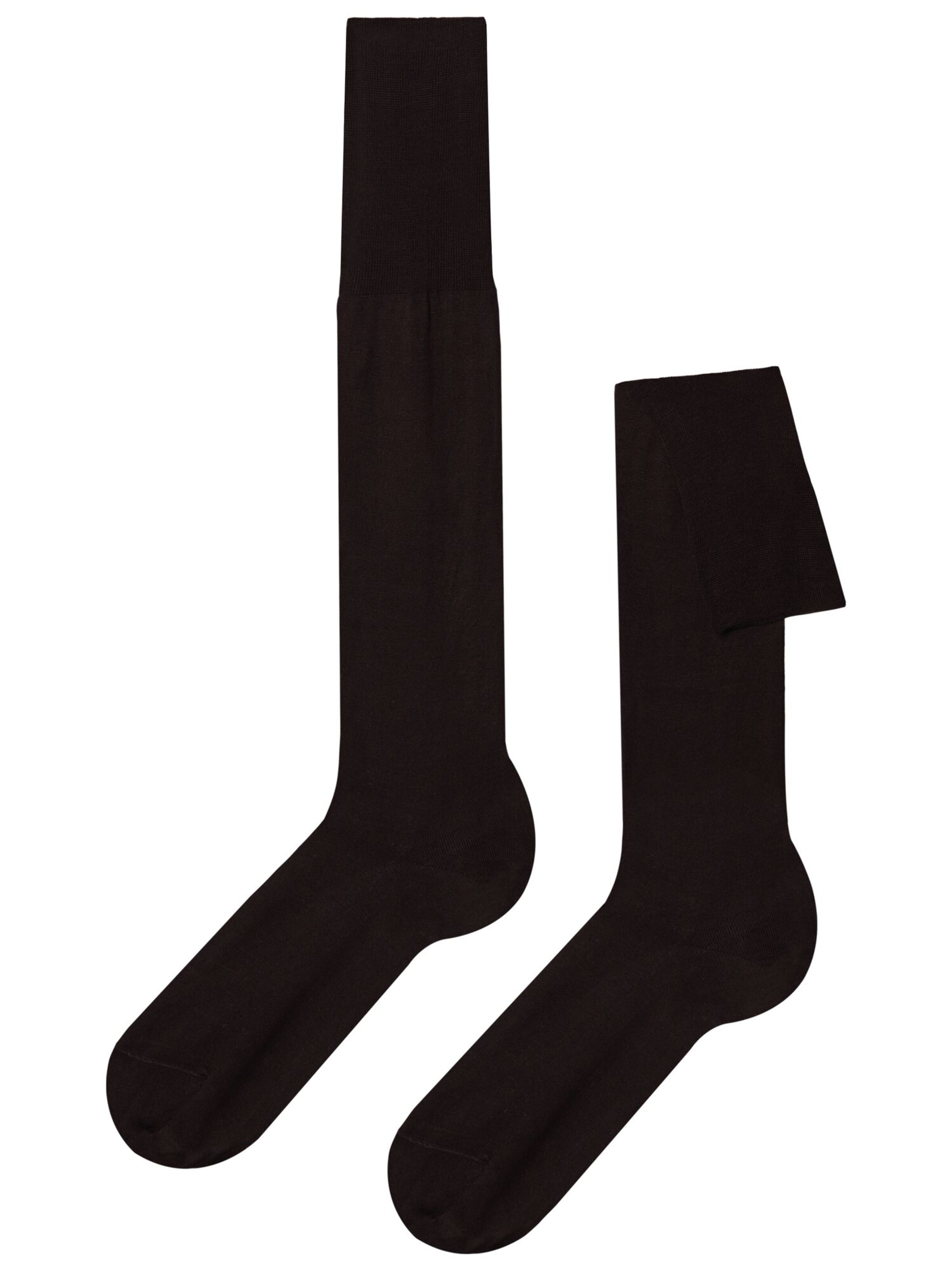 CALZEDONIA Lange Socken in Braun: Vorderseite