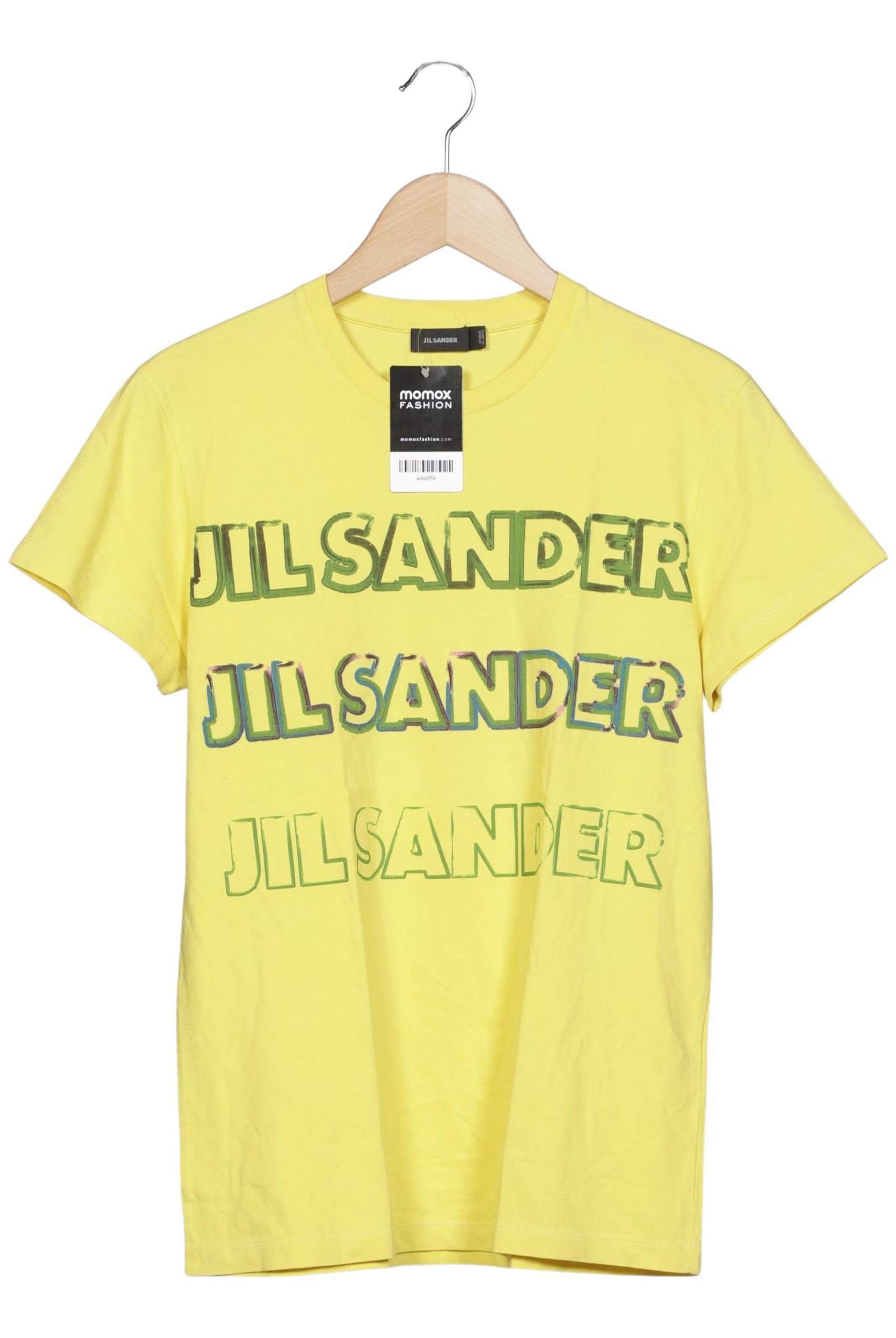 JIL SANDER Shirt in S in Yellow: front