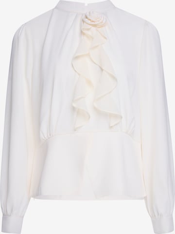 usha BLACK LABEL - Blusa en beige: frente