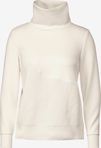 STREET ONE Sweater in White: front