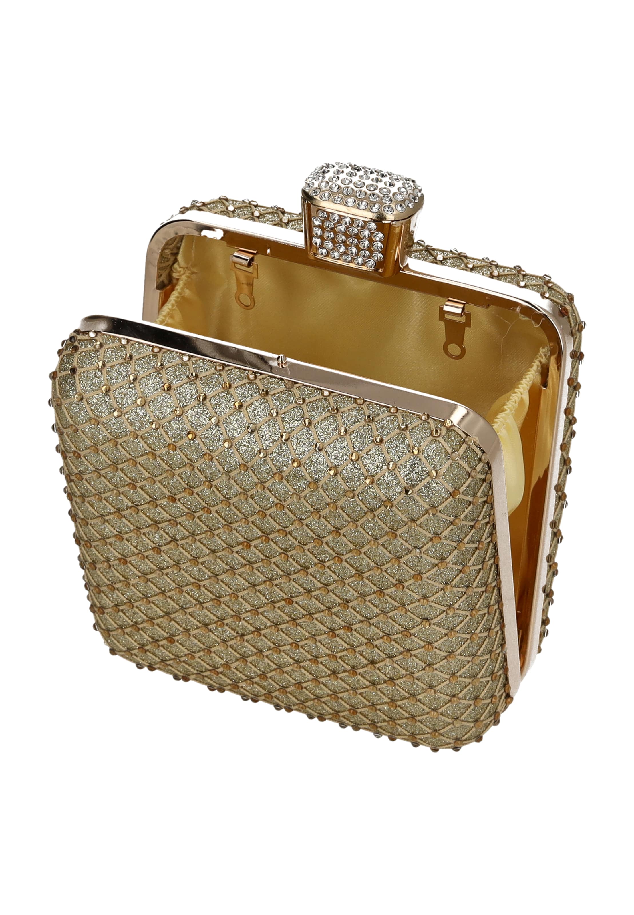 faina - Bolso de noche en oro