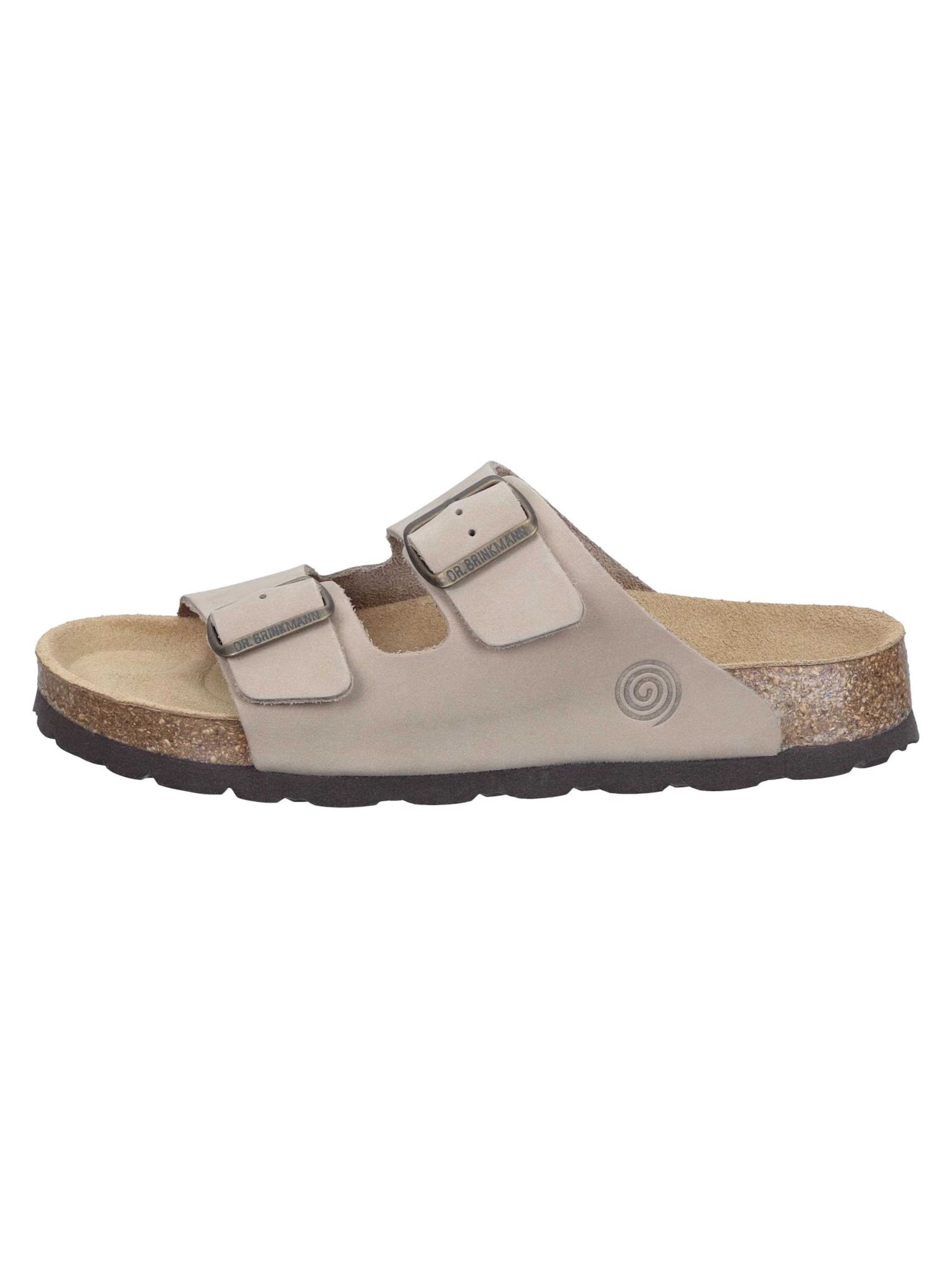 DR. BRINKMANN Mules 'Bonillo' in Beige: front