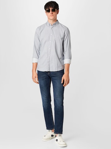 TOM TAILOR - Regular Fit Camisa em azul