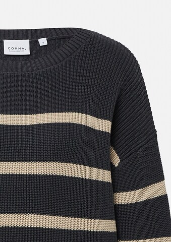Pull-over comma casual identity en gris
