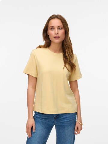 Aware Shirt 'AWNAIMA' in Yellow: front