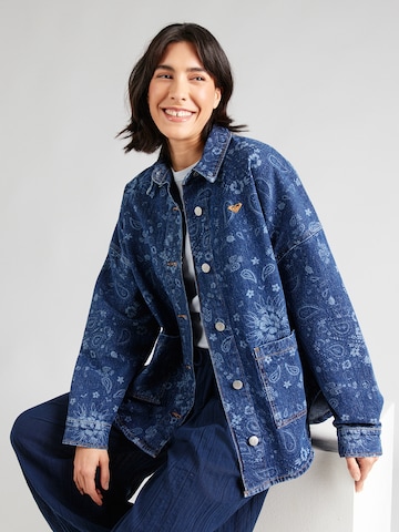 ROXY Overgangsjakke 'Kick Back' i blå: forside