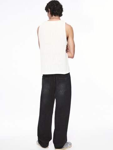 Pull&Bear Loosefit Jeans i sort