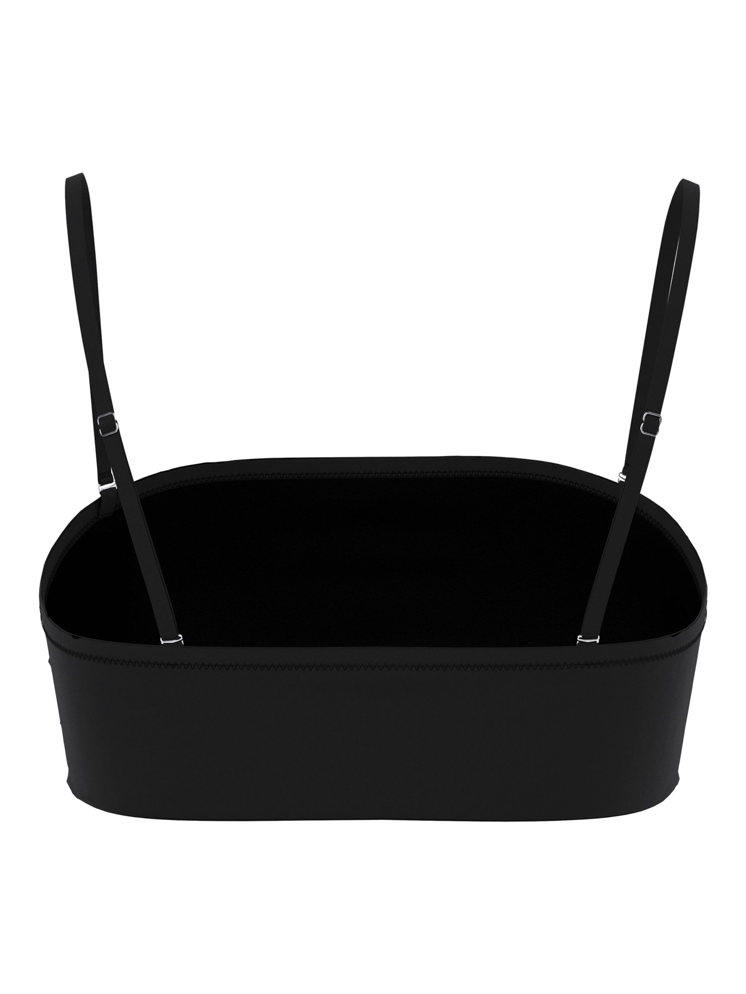 PIECES Bandeau Bikini Top 'PCBaomi' in Black