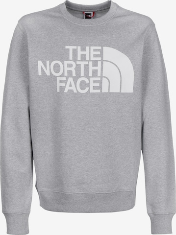 Bluză de molton de la THE NORTH FACE pe gri: față