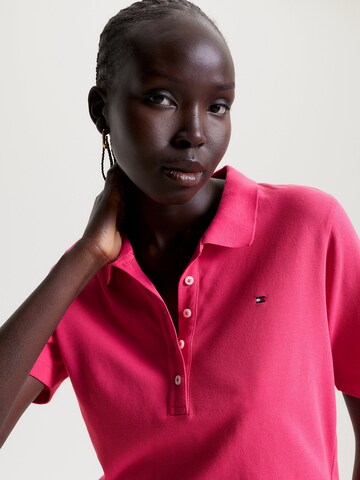 TOMMY HILFIGER Poloshirt '1985' in Pink