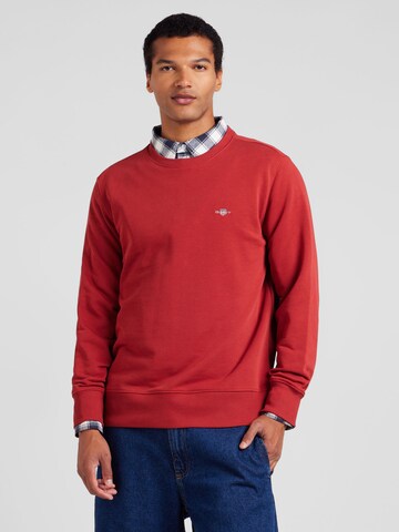 GANT Sweatshirt in Red: front