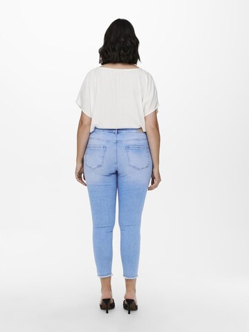 ONLY Carmakoma Skinny Jeans in Blau