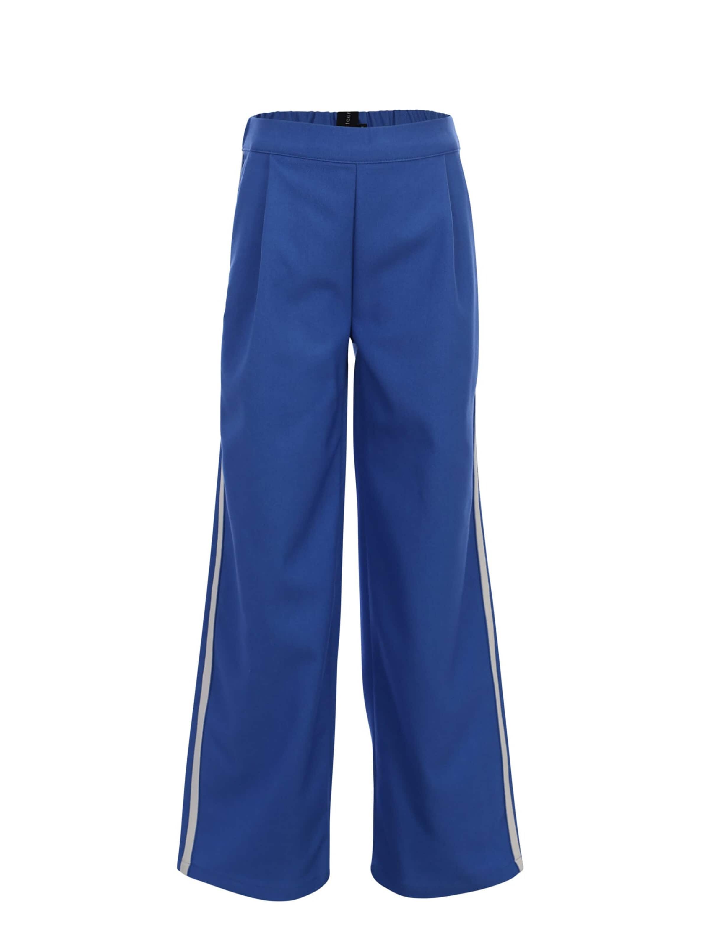 Looxs Revolution Wide leg Broek in Blauw: voorkant