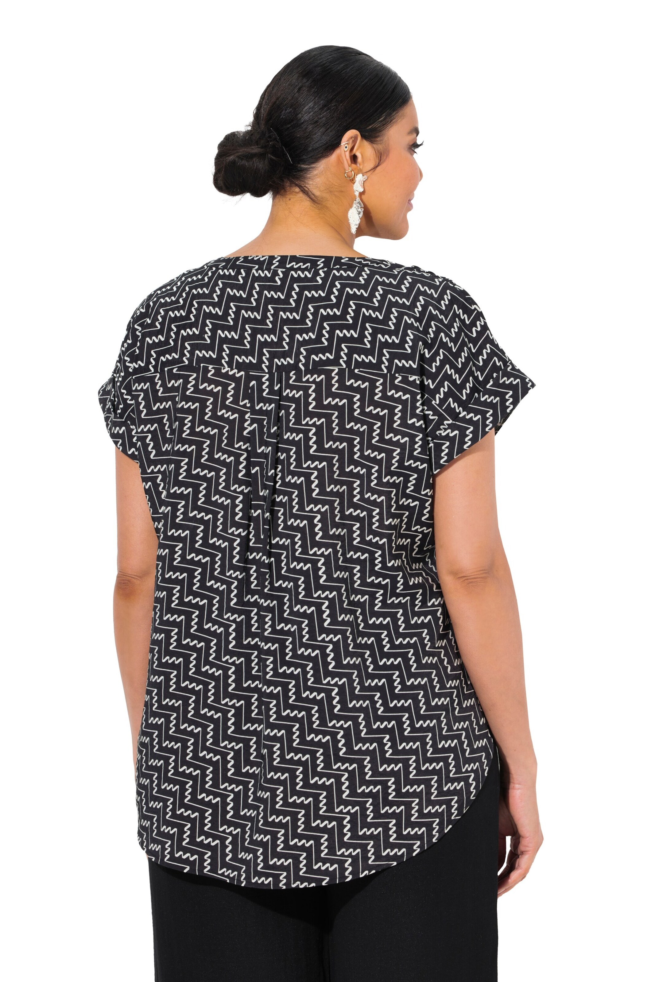 Ulla Popken Tuniek in Zwart