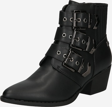 Bottines 'NEW OESTE' MTNG en noir : devant